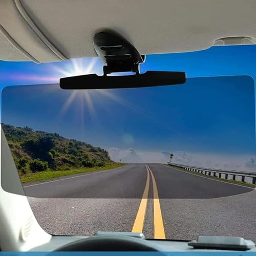 Anti-glare Car Sun Visor, Car Sun Visor Extender, Heat Resistant Sturdy Glass Sunshade, Eye Protection