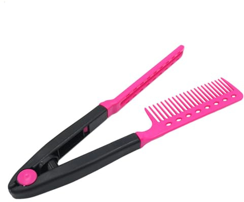 SHERCHPRY 4piezas Peine Clip Forma De v Accesorios Para Peinar El Cabello Peine De Peluquería Simple Para Organizar Mechones De Cabello Sueltos