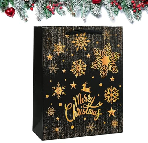 Weihnachts Geschenkverpackung Tüten Tragbare Faltbare Einkaufstasche