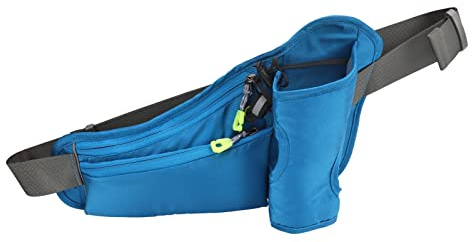Löpbälte Hydration Midjepaket, multifunktionell vattentät reflekterande stor kapacitet Justerbar för utomhussport Jogging Fotvandring Nylon