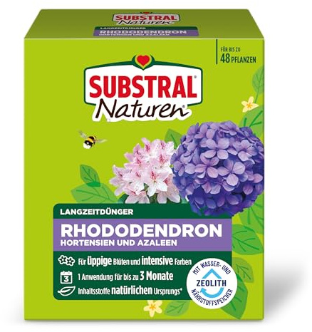 Substral Naturen Long-Term Fertiliser Rhododendron, Hydrangea and Azelea - 1.2 kg