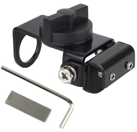 QUXVUIS Effiziente, Feste Halterung für Auto LKW CB Funkgeräte aus Edelstahl, langlebig Mini Mobilfunkantenne eignet Sich zur Montage und Fixierung der Antenne.
