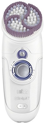 Braun SE7921 Silk-épil 7 Skin Spa - Kabelloser Wet & Dry Epilierer und Sonic Peeling Bürste