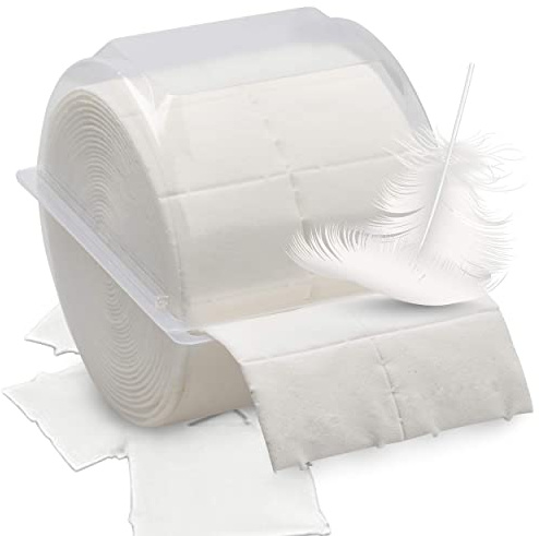 300x Zellstofftupfer Zelletten, Tupfer aus Zellstoff, 5x4 cm in Einwegbox Kosmetex