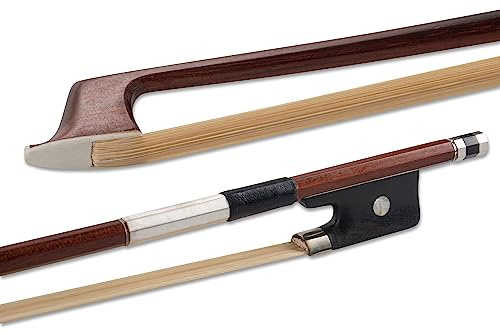 GEWA Pure Arco de Viola 3/4 - Crin Natural - Barra octagonal - Nuez de Ébano