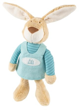 Sigikid Kuschelfreund Hase mit Namen – personalisiertes Stofftier für Babys