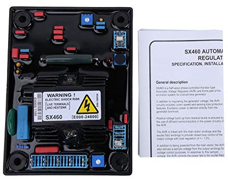 SX460-A - Regolatore di tensione monofase AVR senza attrito per generatore
