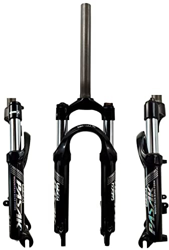 20 Zoll Mountainbike Federgabel/Weich Und Hart Einstellbar Abschließbar Faltrad/Kleine Durchmesser Scheibenbremsen, Vertikale Rohr OD 28,6, Reise 85MM, Offenen Gang 100MM B,20in