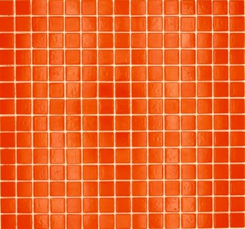 Glasmosaik Mosaikfliese hell rot Wand Fliesenspiegel Küche Dusche