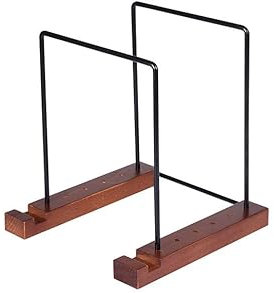 Wooden Vinyl Record Rack, Iron Record Display Rack, Bath Wall Hook, Double Layer Washbasin Hanger, Household Dishwashing Basket, Multi Functional Storage Rack for Desktop Book File Photo Album