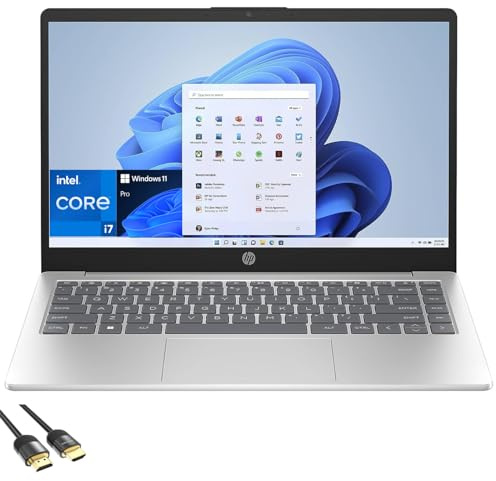 HP Laptop for Student & Business, 14.0 FHD LED, 13th Gen 10-Cores i7-1355U, 16GB RAM, 1TB PCIe SSD, Webcam, WiFi 6, BT, USB-C, Long Battery Life, PDG HDMI, Win 11 Pro