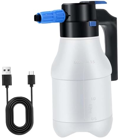 Schaumsprüher für die elektrische Autowäsche, 1,5 l, Schaumsprüher für die Autowäsche, Schaumsprüher mit Schaumkanone, Schaumsprüher für den Boden