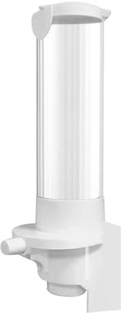 Portabicchieri per refrigeratore d'acqua Portabicchieri per refrigeratore d'acqua adatto a bicchieri di carta da 7 once, dispenser per bicchieri di carta a pulsante Dispenser per bicchieri per colluto
