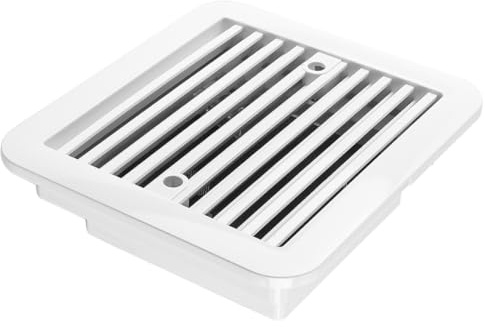 Sarini Extractor de Aire para Caravana, 2,4 W, 12 V, con persianas enrollables, ventilación unidireccional, Accesorio de ventilación para Autocaravana