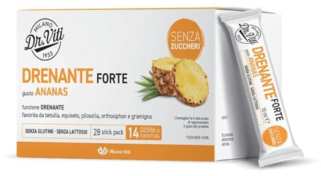 DR VITI DRENANTE FORTE ANANAS 28 STICK PACK SENZA ZUCCHERI
