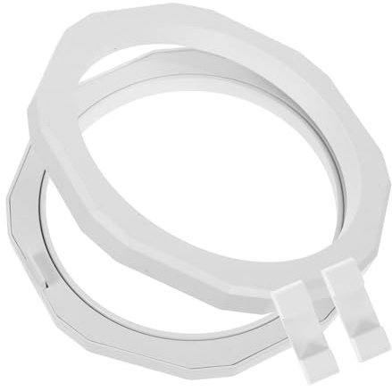 DECOMELODY 3D-schweberahmen Schmuckvitrine aus Kunststoff mit Pe Folie Transparenter Münzständer Flexibles Display für Medaillen Münzen Schmuck Geschenk für Juweliere und Sammler