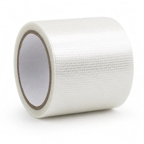 Generico Nastro Ripara Zanzariere 160x5 cm Trasparente – Nastro Adesivo per Zanzariere e Reti, Riparazione Invisibile, Tagliabile, Resistente e Facile da Applicare per Finestre e Porte