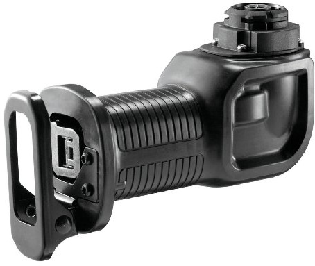 Black+Decker Multievo Säbelsägen-Kopf (gerader Schnitt, Detailarbeiten, Werkzeugloser Sägeblattwechsel, Verstellbare Sägeschuh-Neigung, 0-3000 Umdrehungen Pro Minute) MTRS10