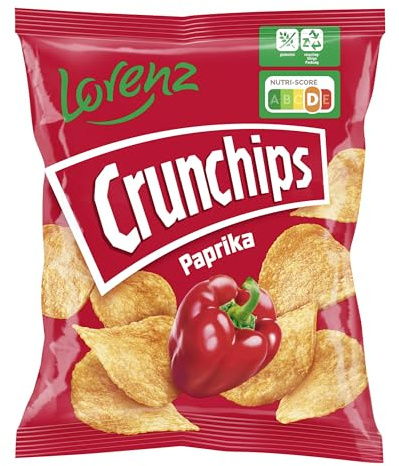 LORENZ | Crunchips Paprika | 20 x 25 g | glutenfrei
