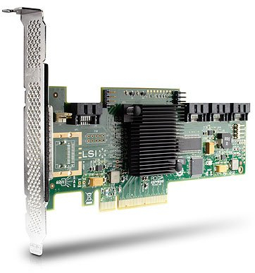 LSI 9212-4I 4-Port SAS 6 GB/s RAID Host-Bus Controller - Kompatibel mit Windows, macOS und Linux