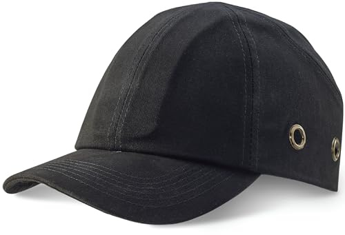 BeeSwift (BEESQ) Men Beeswift Safety Black Baseball Cap, Black, One Size UK