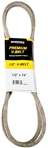 MAXPOWER | Courroies 347517, renforcé au kevlar, 1/2'' x 74'' - 4L740 - longueur extérieure L(a) 1880 mm