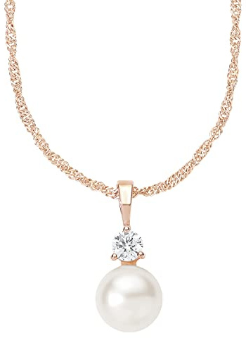 Amor Kette (mit Anhänger) aus 925 Sterling Silber für Damen, Halsschmuck, Kommt in Schmuck Geschenk Box