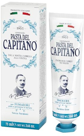 Pasta del Capitano 1905 Toothpaste for Smokers, 75 ml