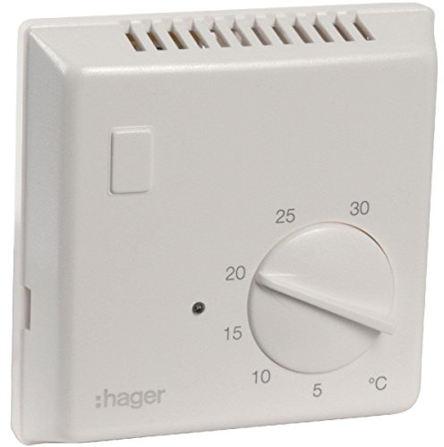 thermostat - bi-métal - 1o + voyant - hager 25800