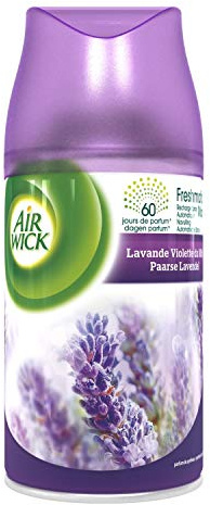 AIR WICK – Lote de 5 ambientadores de recambio Freshmatic lavanda – 250 ml