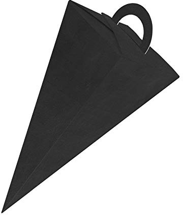 itenga Geschenktüte Schultüte mit Griff Karton 32 cm Muster Schiefer Tafel Geschenkverpackung Gastgeschenk Tischdeko Einschulung Schulbeginn