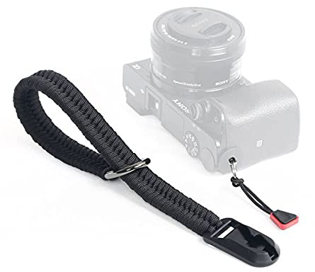 VALAM Kameragurt, Handgeflochtene Kamera Handschlaufe, Sicher und Verstellbar, für Canon, Nikon, Sony