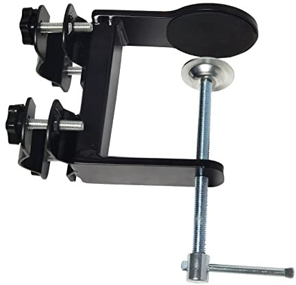 MY RUSTIC Outdoor Umbrella Clamp for chair,Deck umbrella mount, Steel patio umbrella holder for chair | Attaches to The Railsor Fence Post, Railing, Bleachers, Benches, Tailgates and More