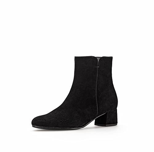 Gabor Damen Ankle Boots, Frauen Stiefeletten,Wechselfußbett,Best Fitting,halbstiefel,Kurzstiefel,uebergangsschuhe,schwarz,40.5 EU / 7 UK