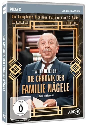 Die Chronik der Familie Nägele / Die komplette 8-teilige Kultserie mit Willy Reichert (Pidax Serien-Klassiker)