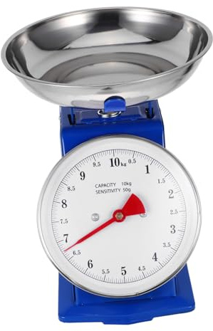 IMIKEYA Bilancia per alimenti in acciaio inox con vassoio estraibile per ingredienti solidi e capacità per e preparazione dei pasti