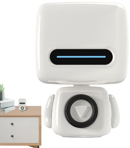 Enceinte sans fil étanche en forme de robot – Gadgets techniques compacts avec son stéréo, gadgets techniques étanches pour la maison, la douche, les voyages, le jardin
