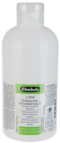 Schmincke Schmincke Grundierung 2, schwach saugend, 500 ml