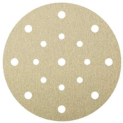 Mole abrasive Klingspor PS 33 CK autoadesive, 150 mm granulo 80 forma foro GLS51