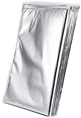 sacchetto alimentare al foil, isolamento cibo impermeabile sacchetto per alimenti portatile 5 pezzi 30x35cm for viaggi scuola picnic sport lavoro