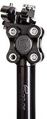 Cane Creek eeSILK Federsattelstütze aus Legierung, 31,6 mm, Schwarz