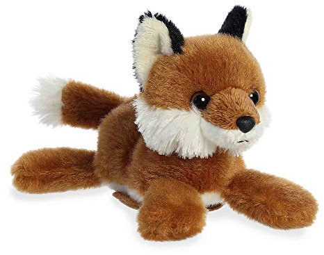 Aurora® Adorable Shoulderkins™ Maple Fox™ Stuffed Animal - Fun Buddy that Can Go Everywhere with You - Perfect for Kids 3+ Years and Costumes - Brown 6 Inches