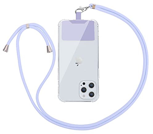 Vauki Cordón para Universales Celular Teléfono Cadena, Correa de Cuello Cuerda para Móvil Colgante Nylon Ajustable Desmontable para la Mayoría de los Teléfonos para iPhone Samsung Xiaomi