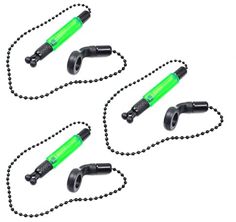 DONGKER Karpfenangeln Swinger, 3pcs Angeln Bissanzeiger, Tragbare Karpfen Angelausrüstung Swinger für Damen Herren Anfänger Karpfen Angelln