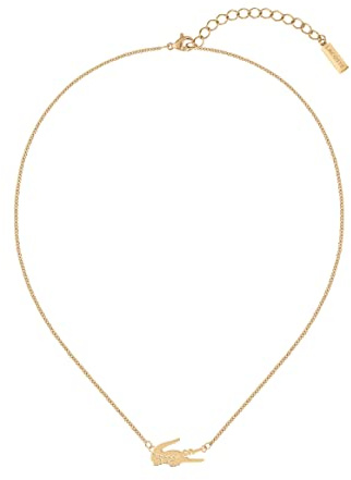 Lacoste Halskette für Damen Kollektion CROCODILE verfügbar aus Silber, Gold oder Nelkengold