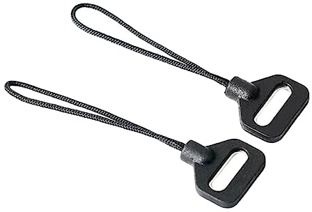 CAXUSD 2Pcs Adjustable Belt Strap Buckle Replacement Camera Shoulder Strap Conversion Rope Buckle Lightweight Clip for Camera Phone Game Controller Recorder Black