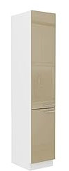 Küchen Hochschrank 40 Lara Cappuccino Hochglanz Küchenzeile Küchenblock Küche