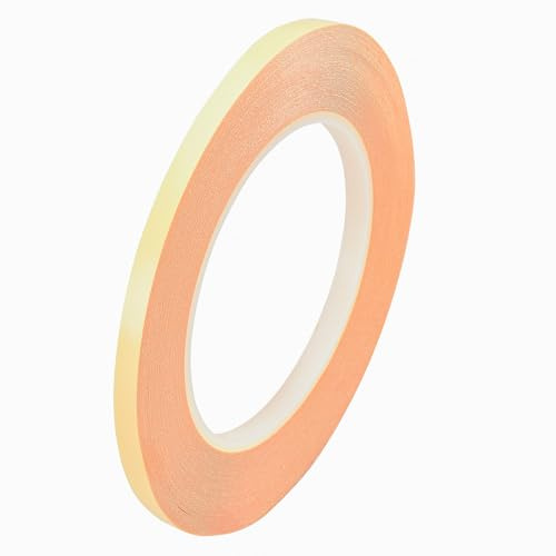 Vaessen Creative Premium dubbelsidig tejp extra stark – 6 mm x 25 m – tejp – transparent, syrafri, värmebeständig pysseltejp – för scrapbooking, kortdekoration och foton
