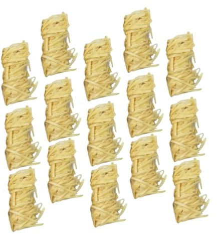 Happyyami 50piezas Iniciadores De Fuego De Madera Natural para Chimeneas y Barbacoas De Madera De Combustión Rápida para Camping y Parrillas