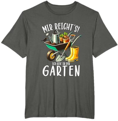 Mir Reichts Ich GEH In Den Garten Papa Mama Garten Gärtner T-Shirt